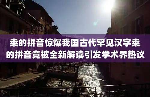 粜的拼音惊爆我国古代罕见汉字粜的拼音竟被全新解读引发学术界热议