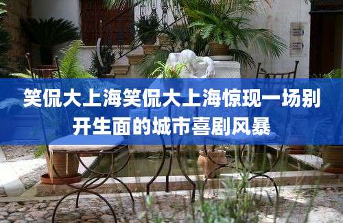 笑侃大上海笑侃大上海惊现一场别开生面的城市喜剧风暴