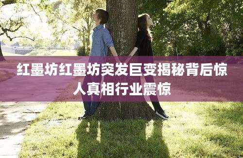 红墨坊红墨坊突发巨变揭秘背后惊人真相行业震惊