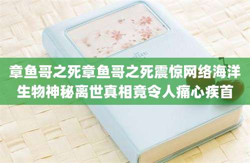章鱼哥之死章鱼哥之死震惊网络海洋生物神秘离世真相竟令人痛心疾首