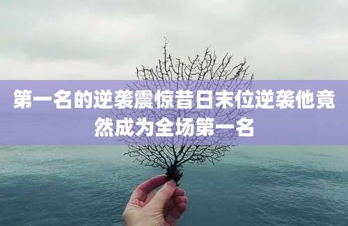 第一名的逆袭震惊昔日末位逆袭他竟然成为全场第一名