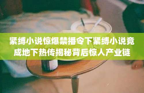 紧缚小说惊爆禁播令下紧缚小说竟成地下热传揭秘背后惊人产业链