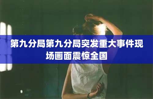 第九分局第九分局突发重大事件现场画面震惊全国