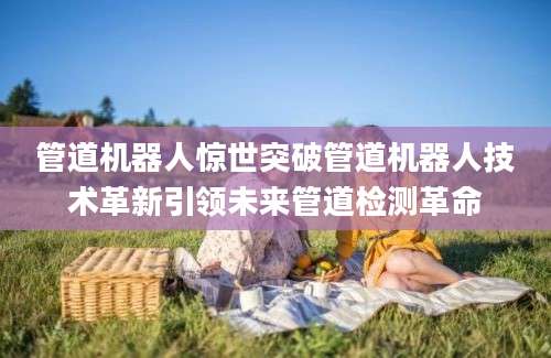 管道机器人惊世突破管道机器人技术革新引领未来管道检测革命