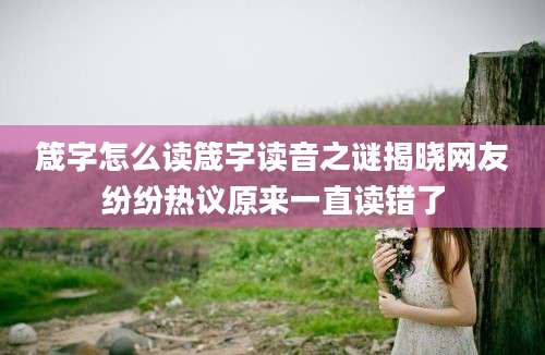 箴字怎么读箴字读音之谜揭晓网友纷纷热议原来一直读错了