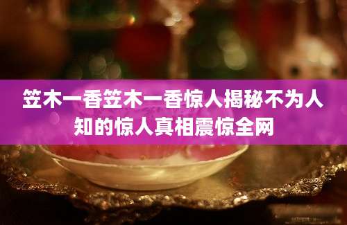 笠木一香笠木一香惊人揭秘不为人知的惊人真相震惊全网