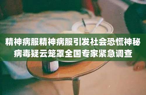 精神病服精神病服引发社会恐慌神秘病毒疑云笼罩全国专家紧急调查